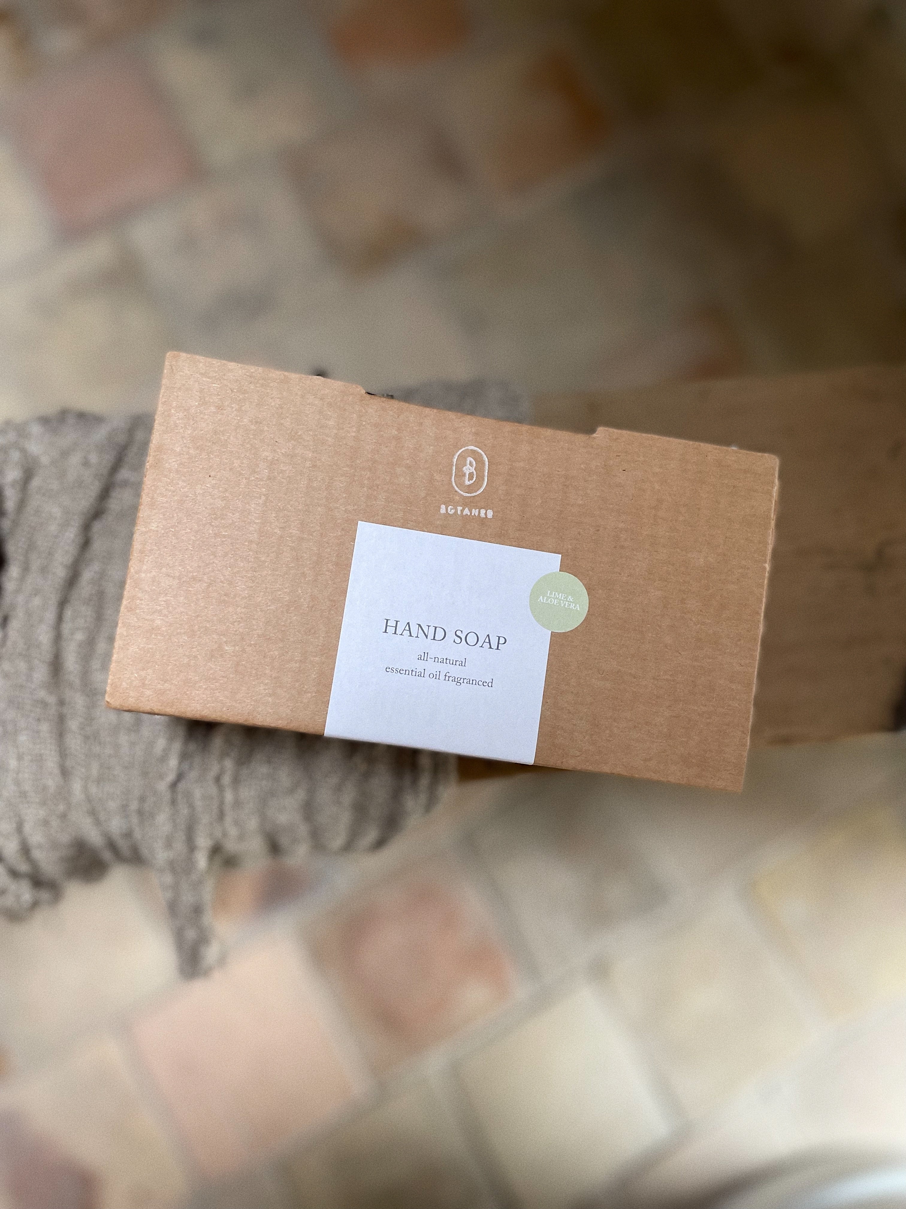 500ml | all-natural hand soap | lime & aloe vera