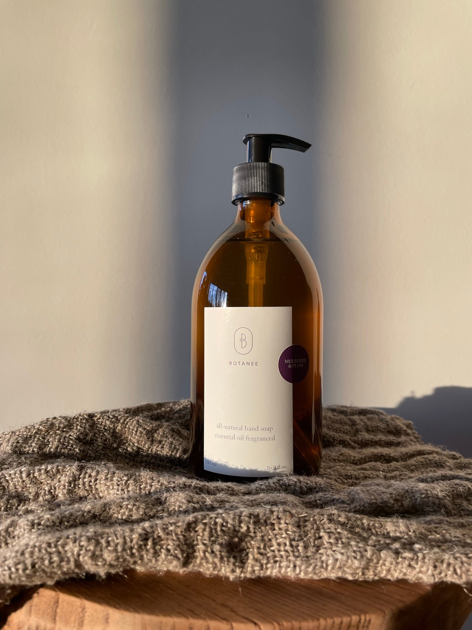 500ml | all-natural hand soap | mulberry & plum