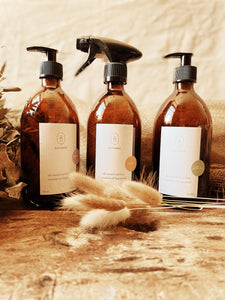natural handsoap natural washing up liquid natural sanitizer essential oils